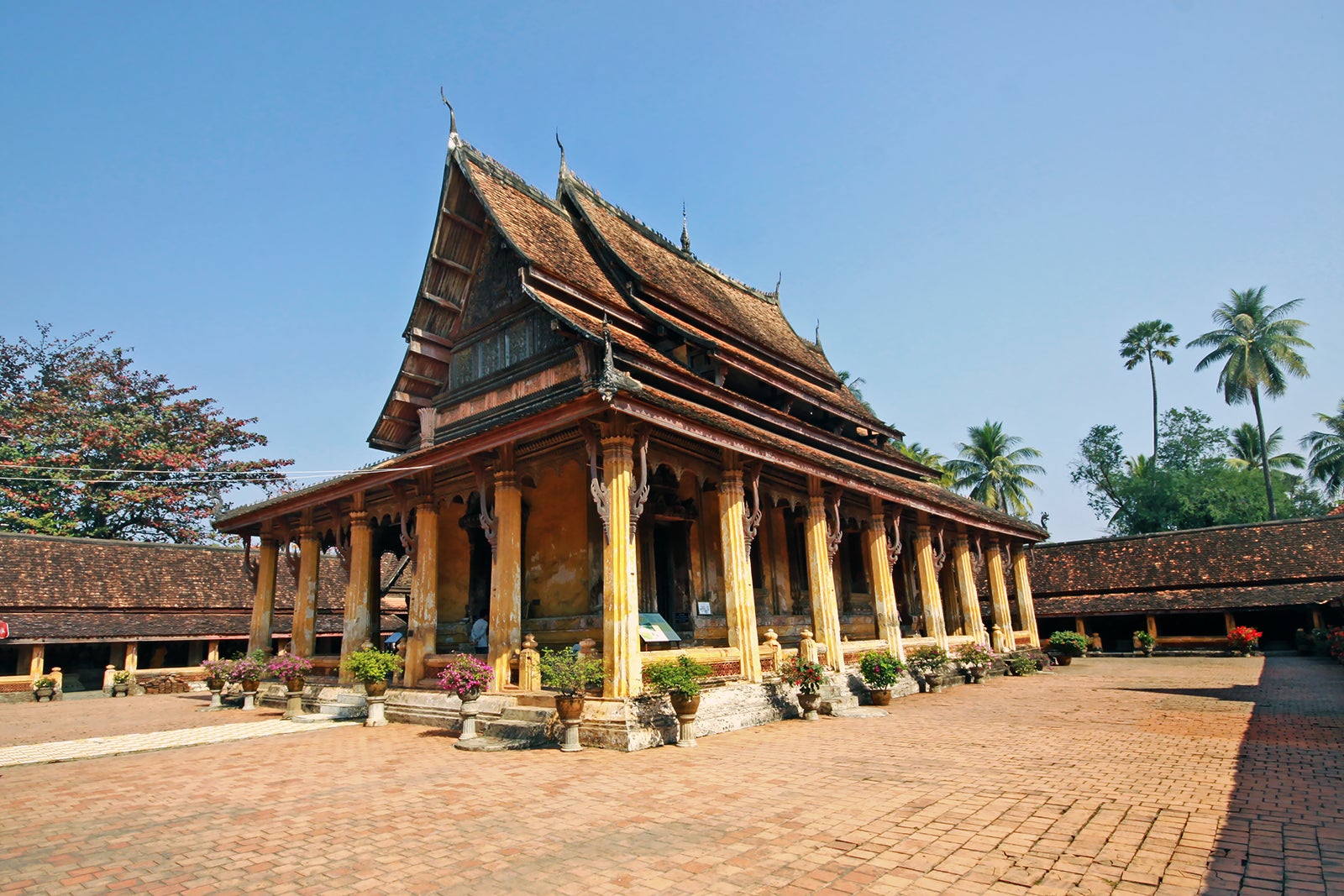 Vientiane Wat Sisaket in Laos