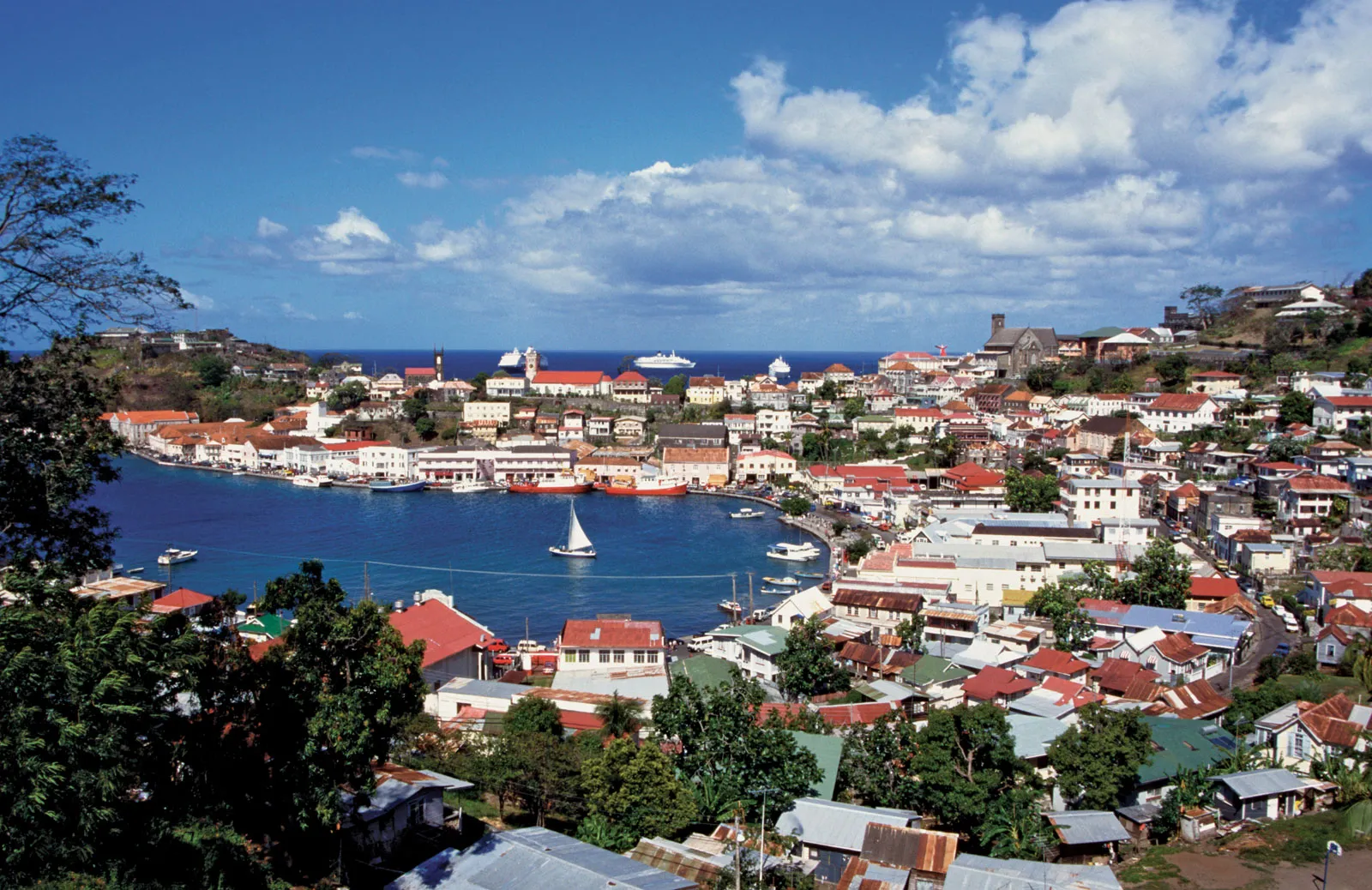 Views of St Georges, Grenada