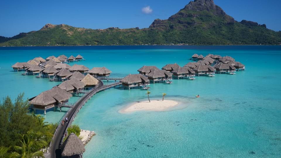 Over sea accommodation at Intercontinental Resort & Thalasso Spa Bora Bora